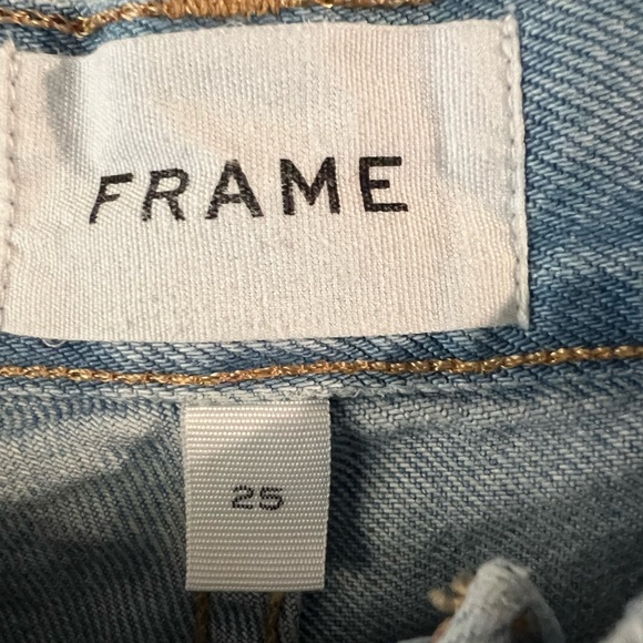 Frame High Rise Baggy Pocket Jean Genoa 25 - Picture 9 of 13